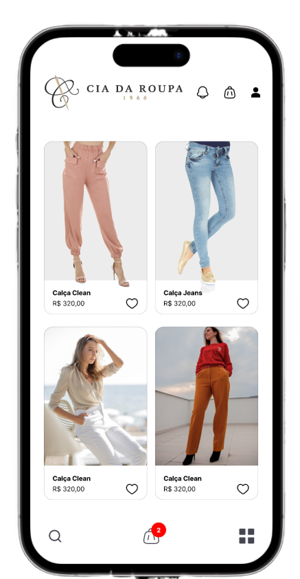 E-commerce Flow - loja mobile